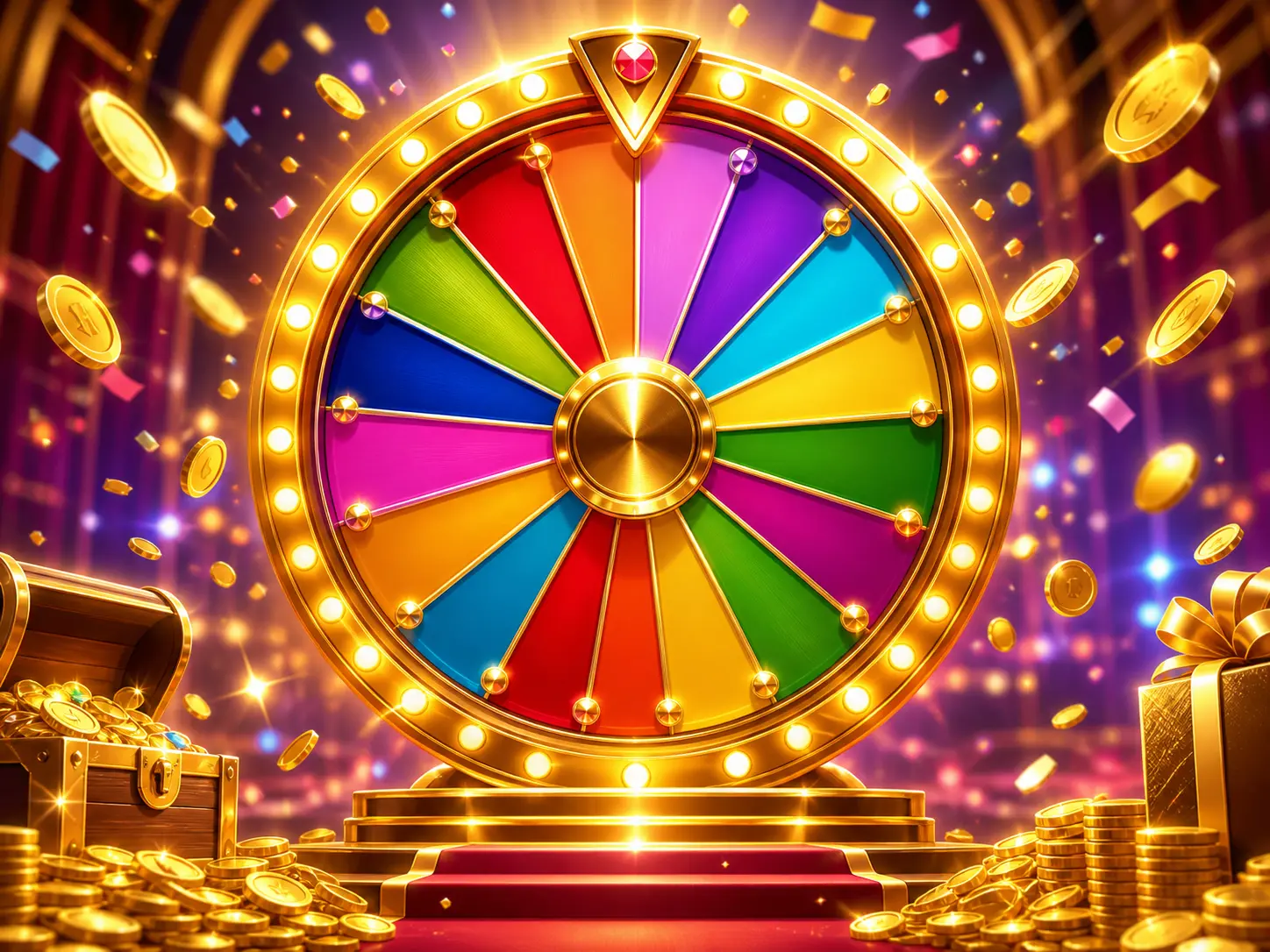 Cover art — carnival wheel fireworks